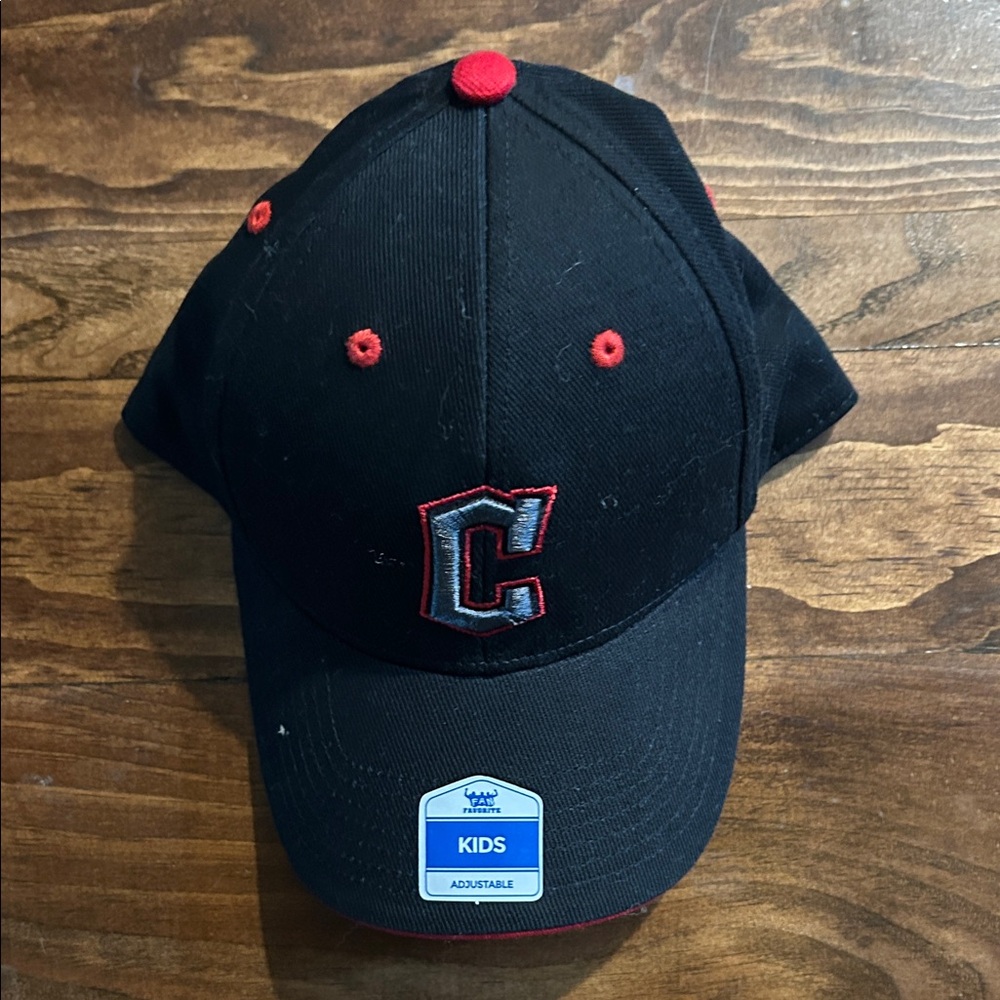 Cavaliers Black and Red Kids SnapBack Cap